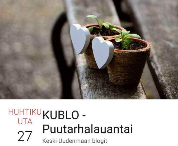 KUBLO – Puutarhalauantai , Kerava – VILLA KOTIRANTA